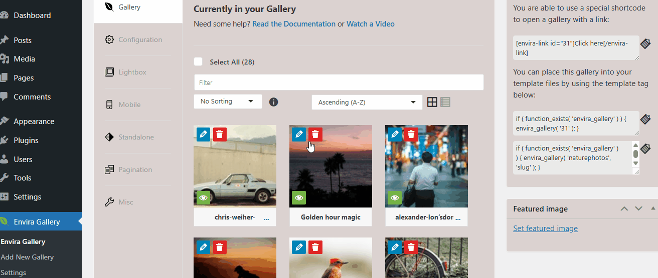 Edit image to make sure there is an URL on the image.