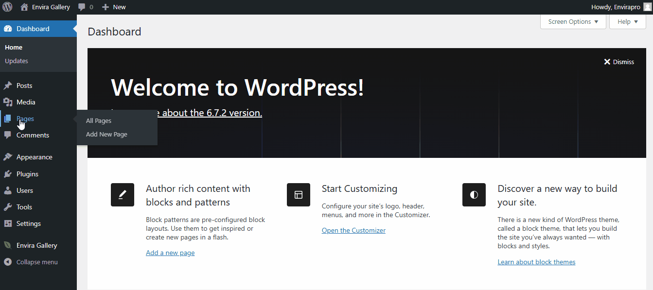 WordPress Galleries Conversion to Envira Gallery